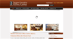 Desktop Screenshot of newtonexecutiveoffice.com